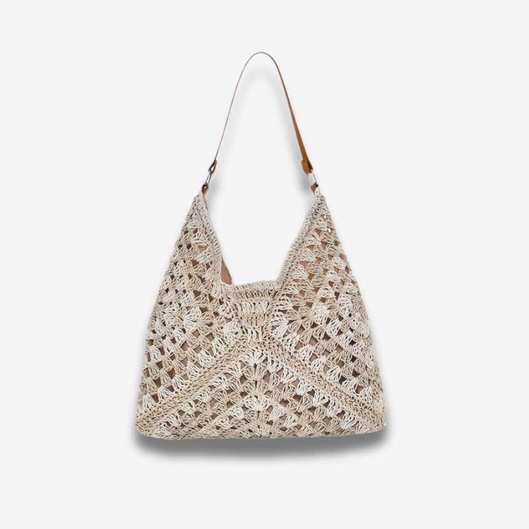 Alexandria | Raphia Crochet Tragetasche