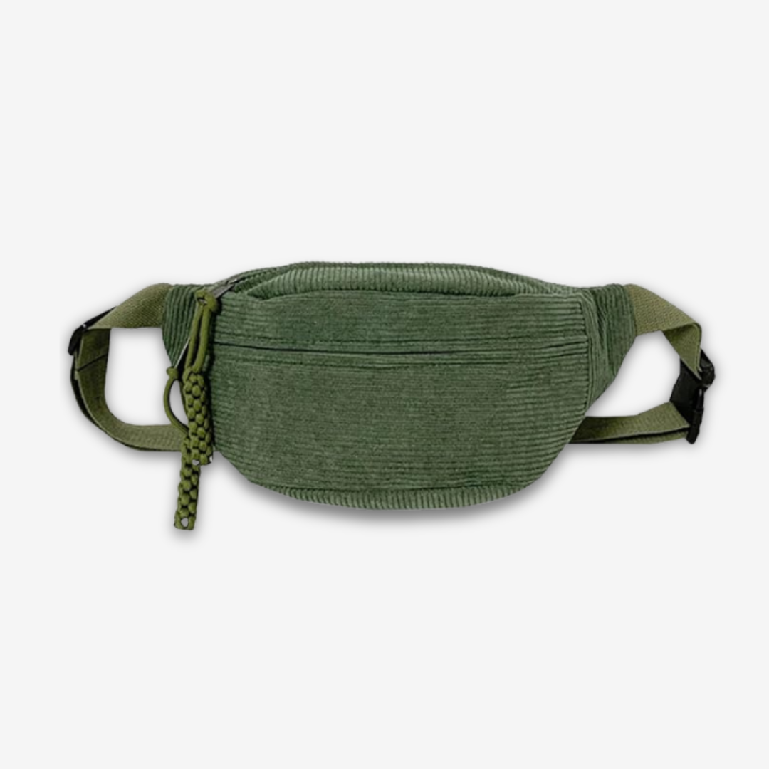 Brno | Samt‑Gürteltasche für Damen
