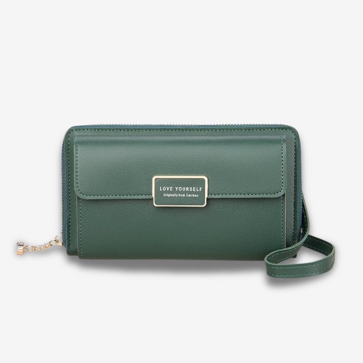 Skopje | Wandelbare Clutch‑Schultertasche