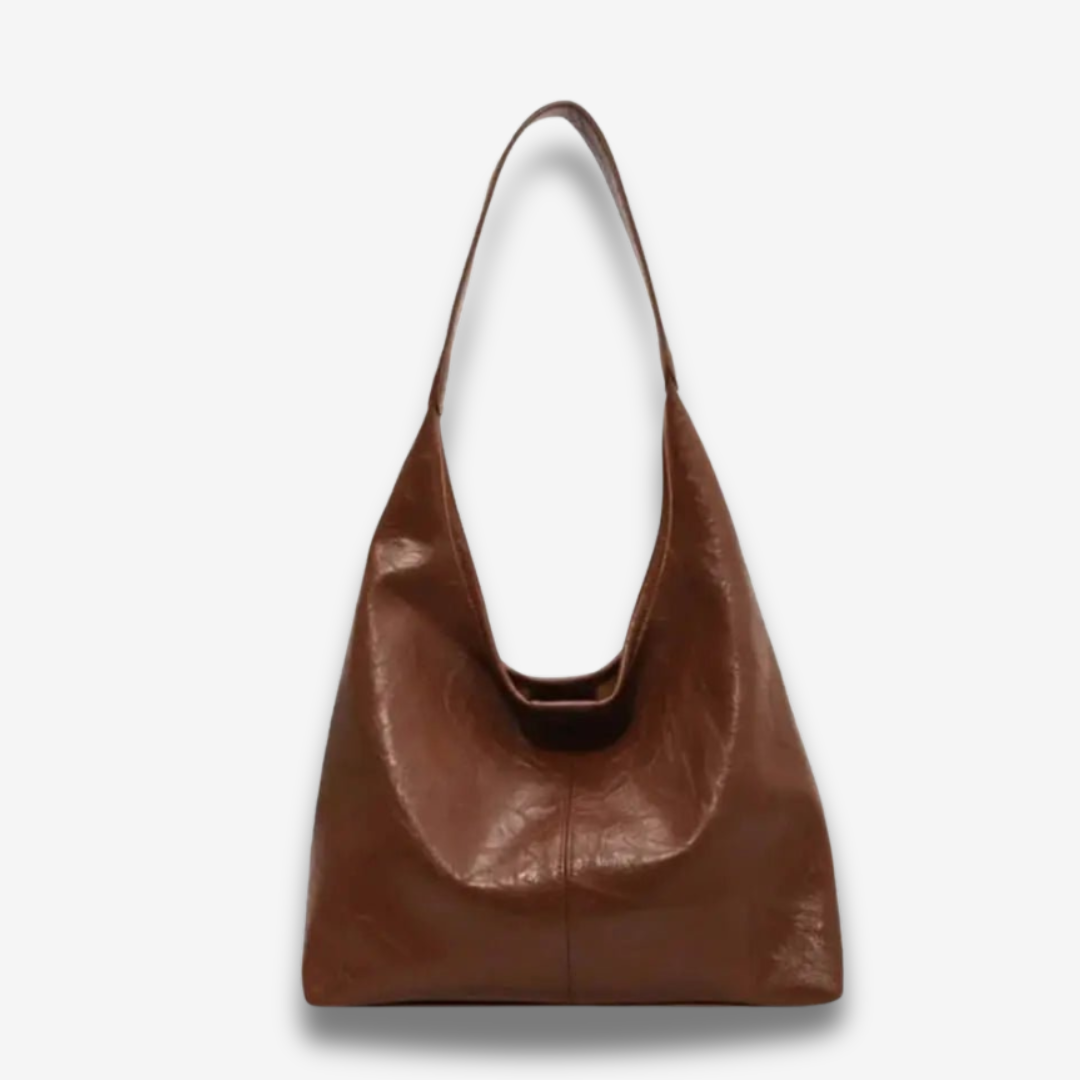 Lanzhou  | Minimal Chic Hobo Bag Leder