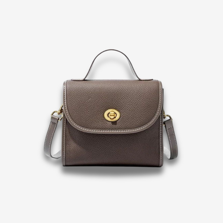 Bremen | Elegante Trapez‑Handtasche mit Drehverschluss