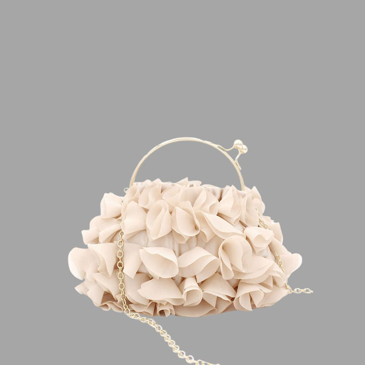 Chiba | Blüten Handtasche mit Kette