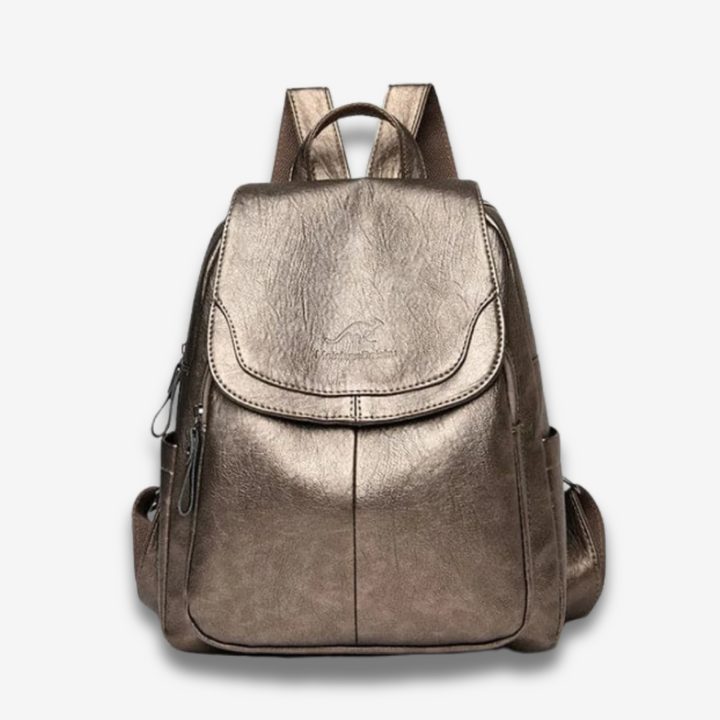 Adelaide | Diebstahlsicherer Lederrucksack