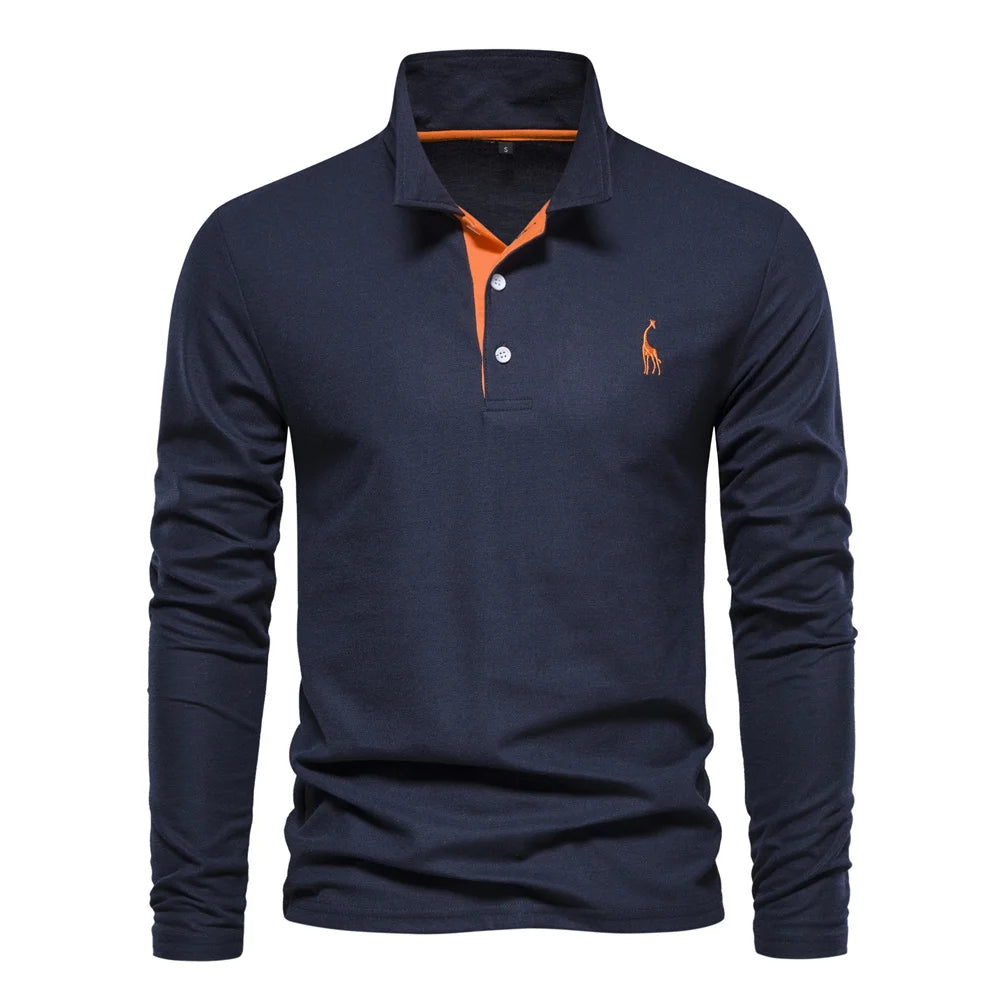 Ulman | Polo-Langarmpullover für Männer