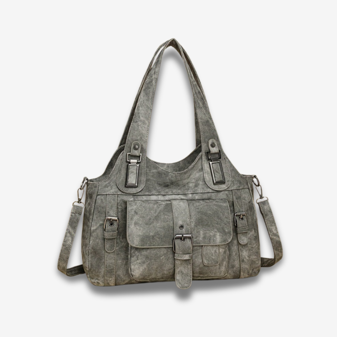 Hvar | Vintage Tote Bag mit Funktionalität