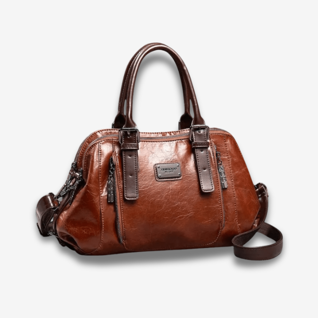 Homs | Elegante Echtleder Schultertasche