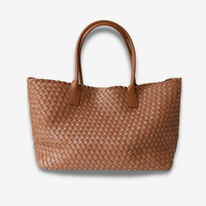 Oranjestad | Geflochtene Leder‑Tote