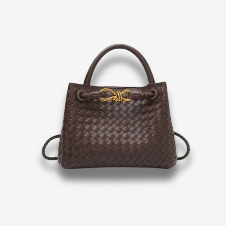 Assisi  | Geflochtene Leder‑Midi‑Tote