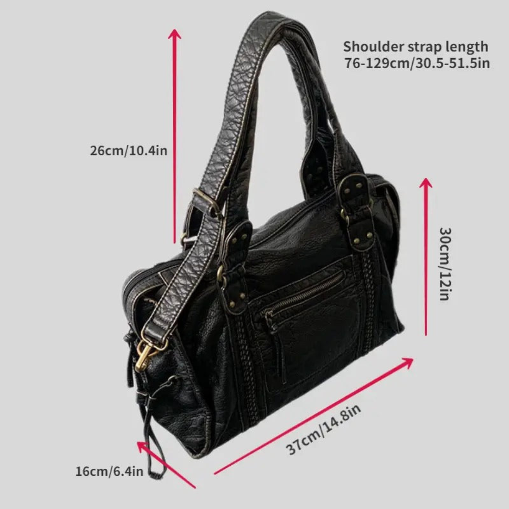 Porto Alegre | Geräumige Handtasche aus Kunstleder