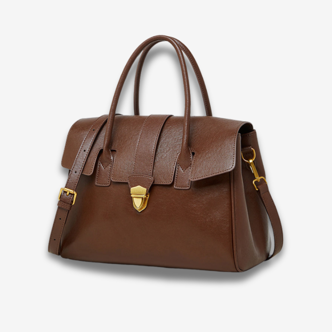 Guilin | Klassische Leder‑Satchel
