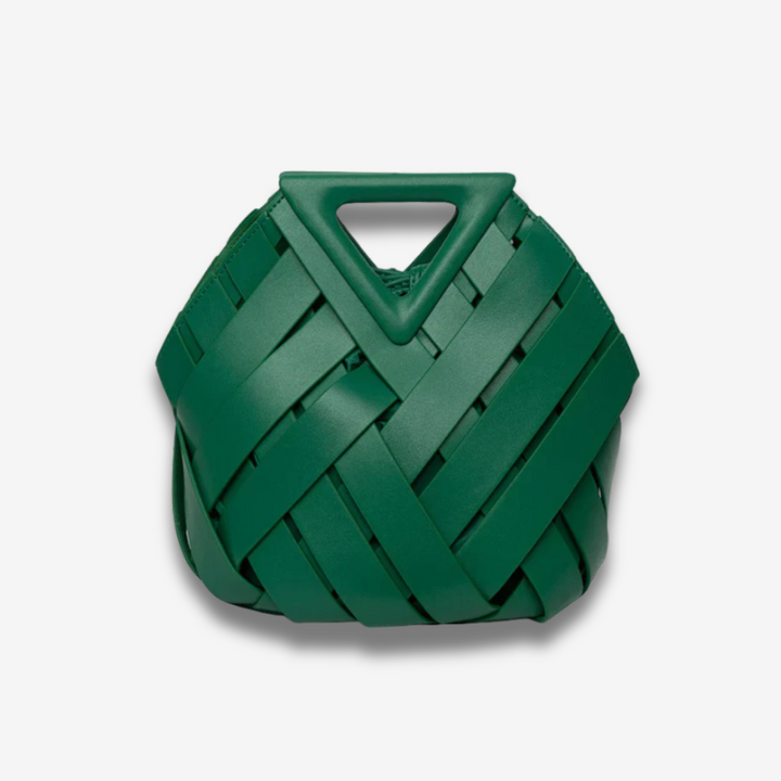 Musoma | Geflochtene Leder-Handtasche elegant vielseitig