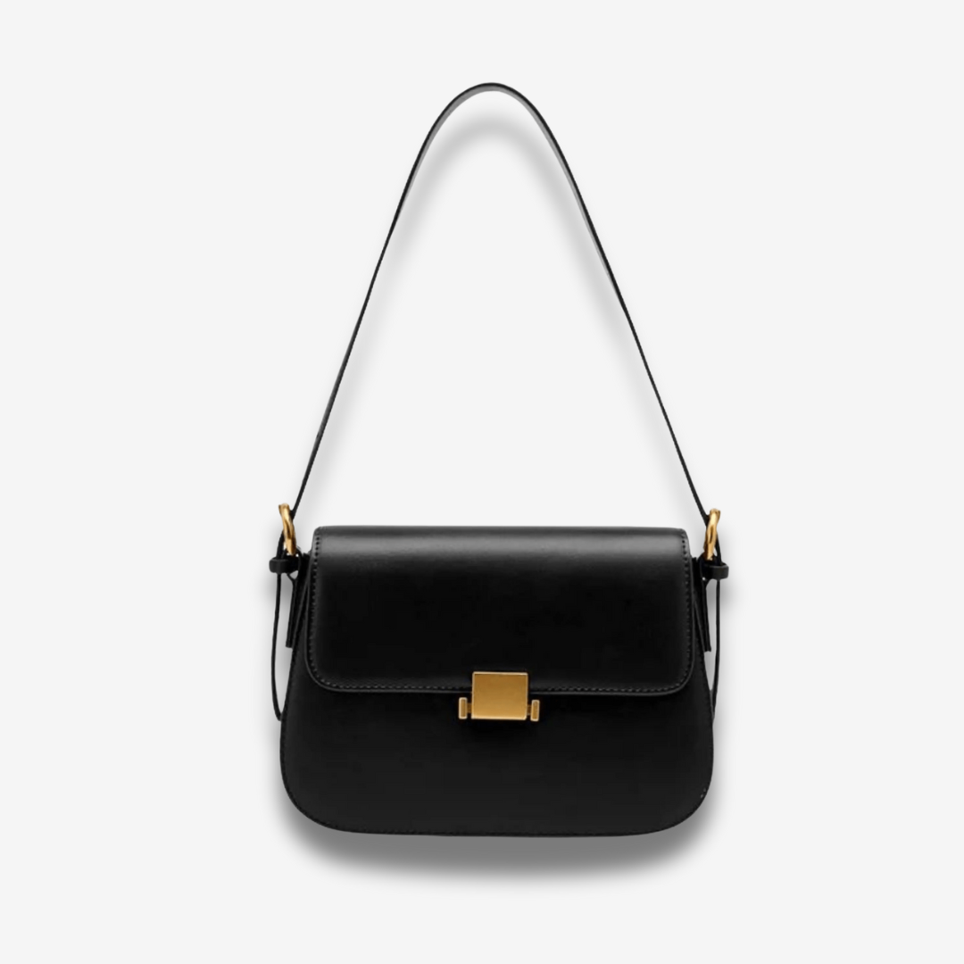 Sisimiut | Glatte Leder‑Schultertasche