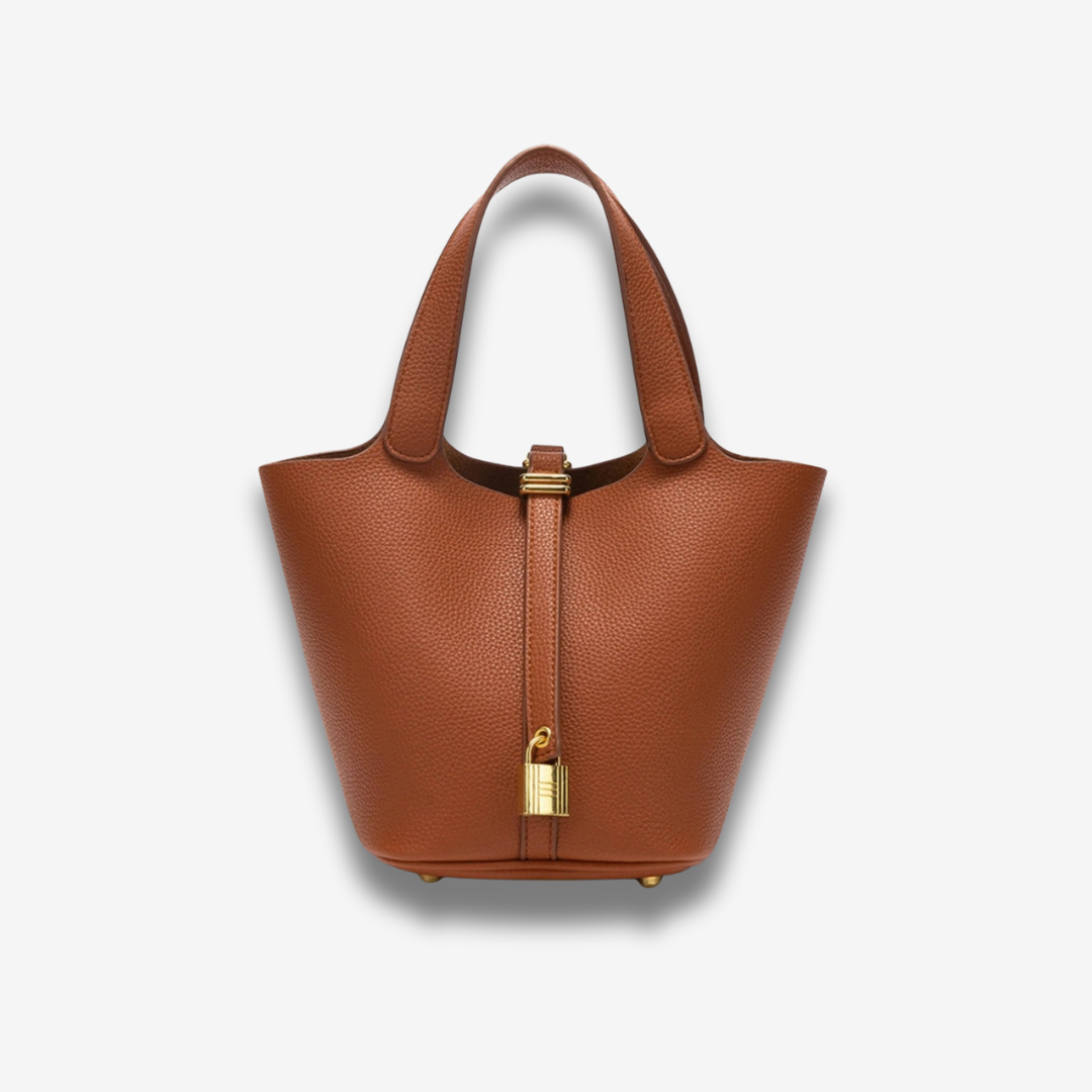 Gustavia | Elegante Leder‑Bucket‑Bag