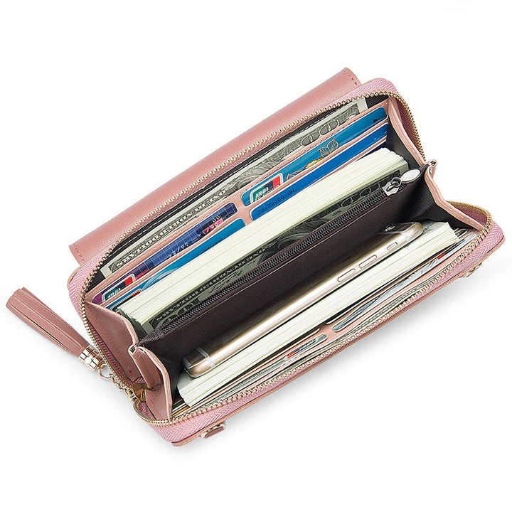 Skopje | Wandelbare Clutch‑Schultertasche