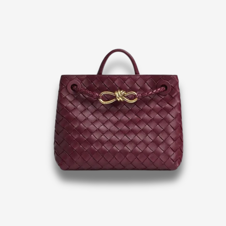 Assisi  | Geflochtene Leder‑Midi‑Tote