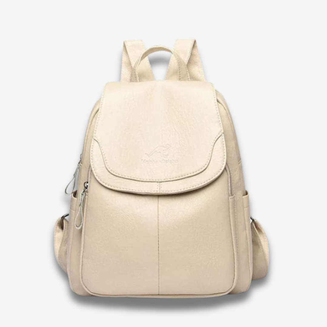 Adelaide | Diebstahlsicherer Lederrucksack