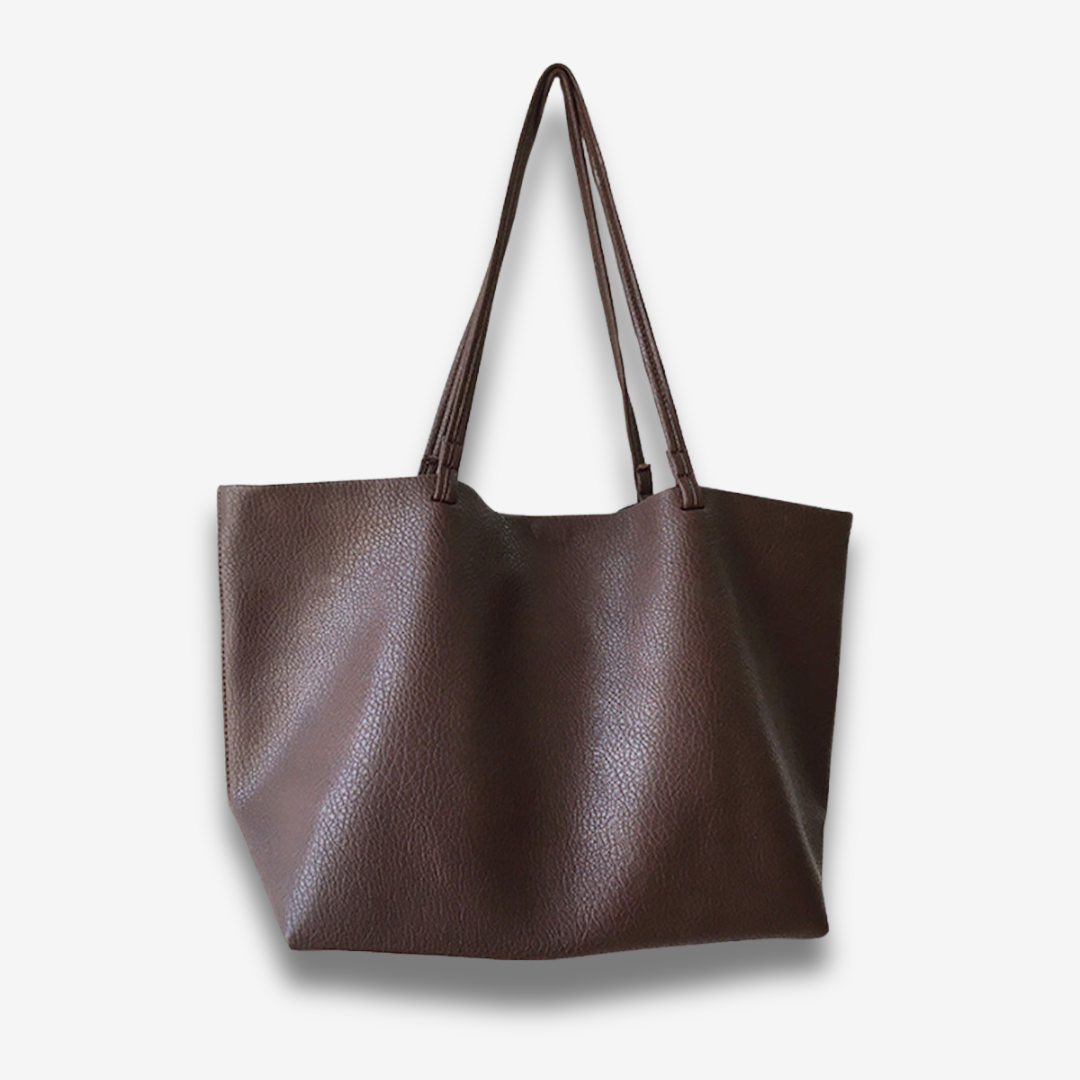 Lübeck | Elegante Leder Tote Bag