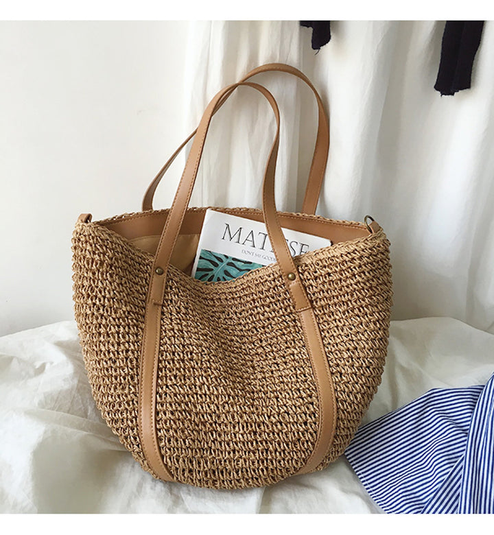 Takamatsu | Geflochtene Sommer Tote Tasche