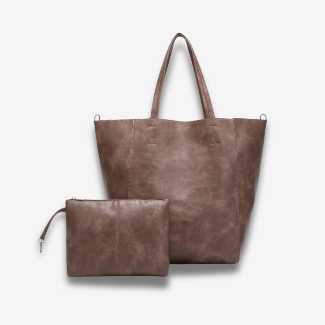Norilsk  | Elegante Lederhandtasche mit Schulterriemen