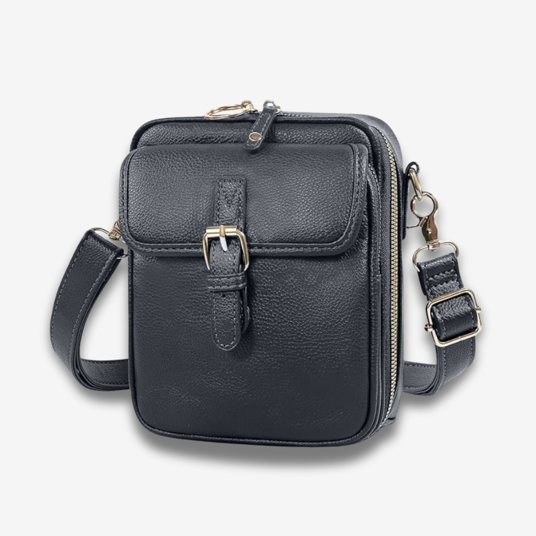 Rostock | Kompakte Leder-Crossbodytasche Damen"