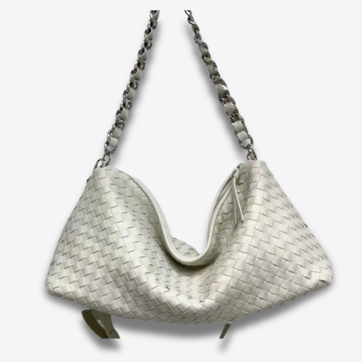 Nanchang  | Gewebte Leder‑Hobo‑Tasche