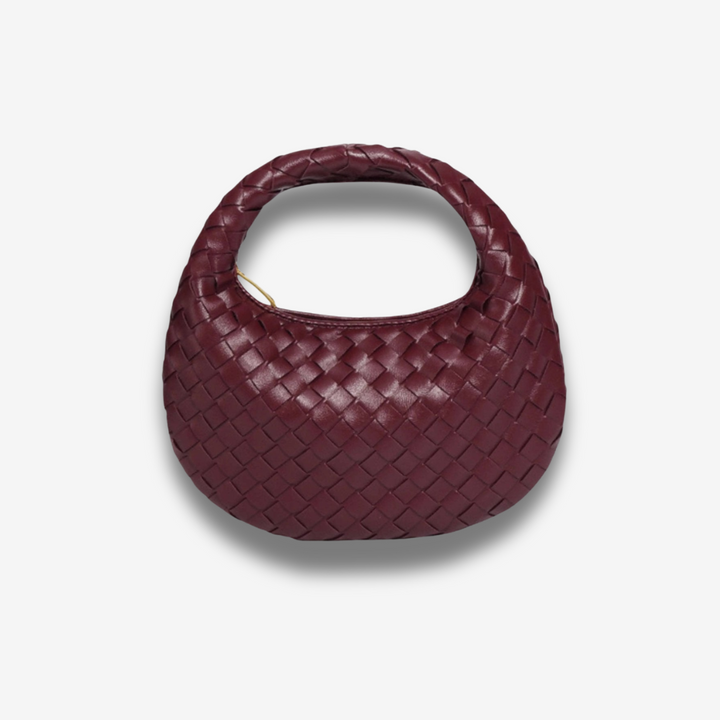 Gisenyi | Geflochtene Lederhandtasche