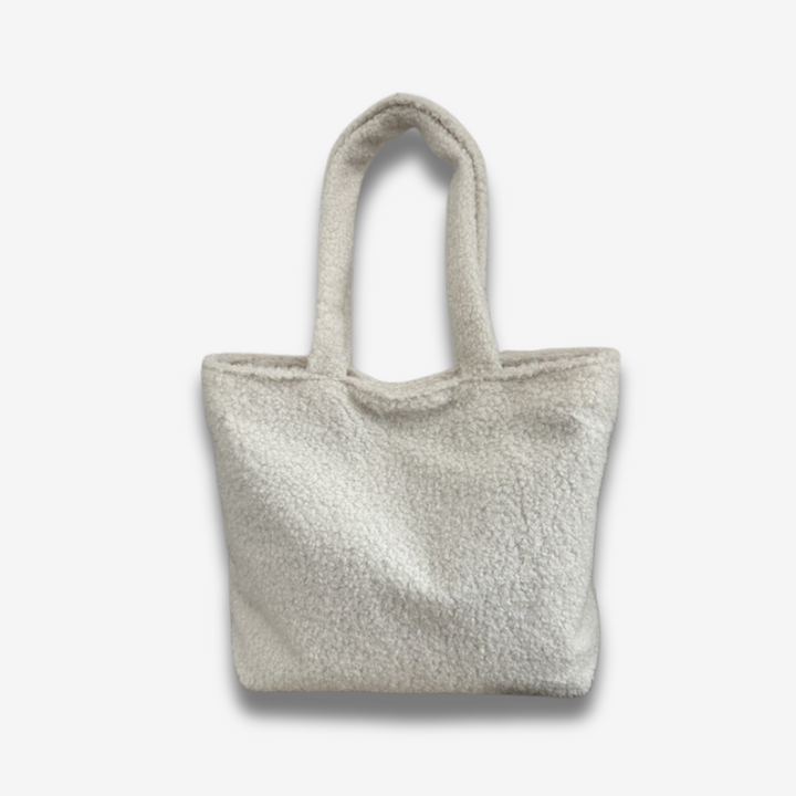 Kassel | Fluffige Teddy Schultertasche