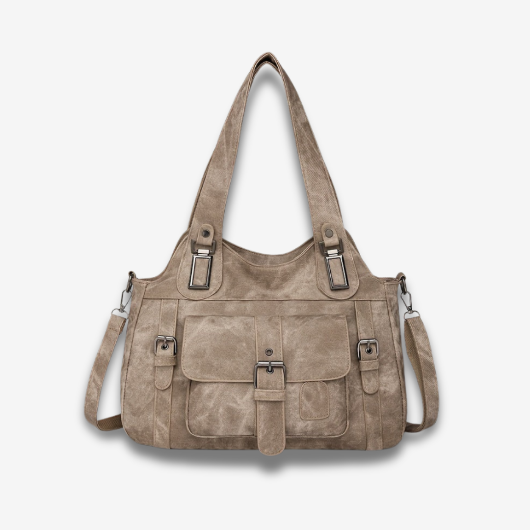 Hvar | Vintage Tote Bag mit Funktionalität