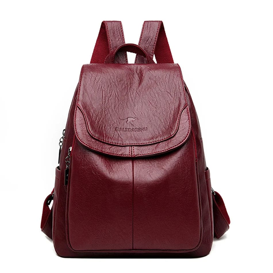 Adelaide | Diebstahlsicherer Lederrucksack