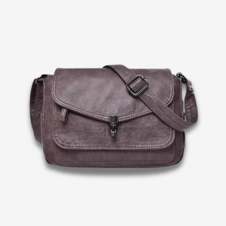 Mansoura | Elegante Leder Schultertasche”