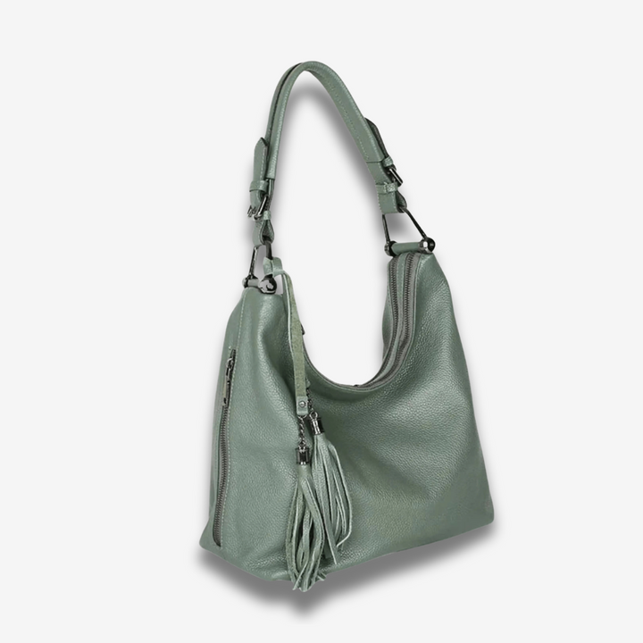 Saskatoon | Roter Leder Hobo Bag