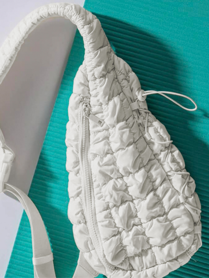 Panama  | Gepolsterte Kordelzug‑Crossbody