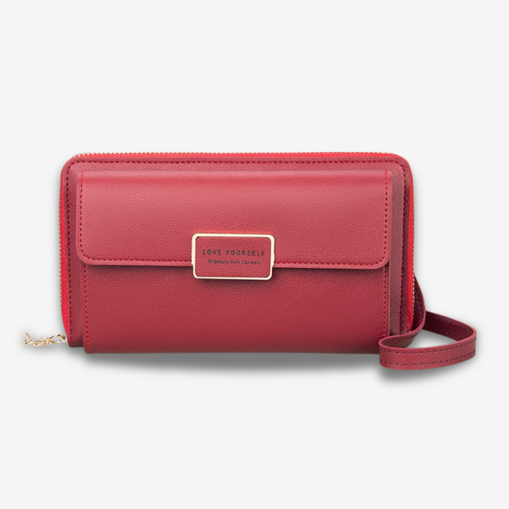 Skopje | Wandelbare Clutch‑Schultertasche