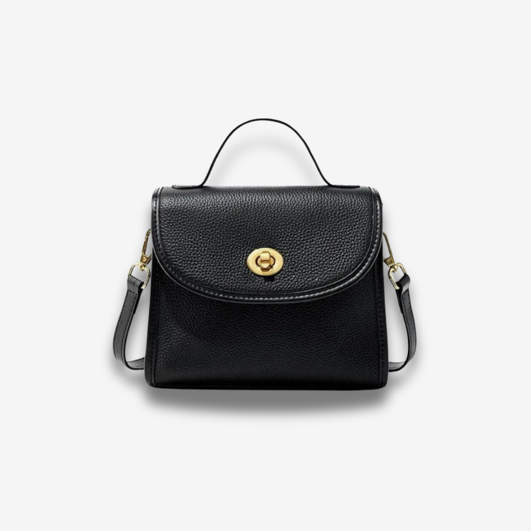 Bremen | Elegante Trapez‑Handtasche mit Drehverschluss