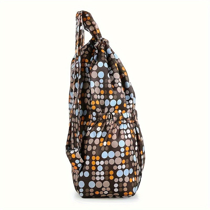Qingdao | Stylischer Rucksack mit Polka-Dot-Muster