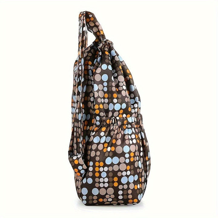 Qingdao | Stylischer Rucksack mit Polka-Dot-Muster