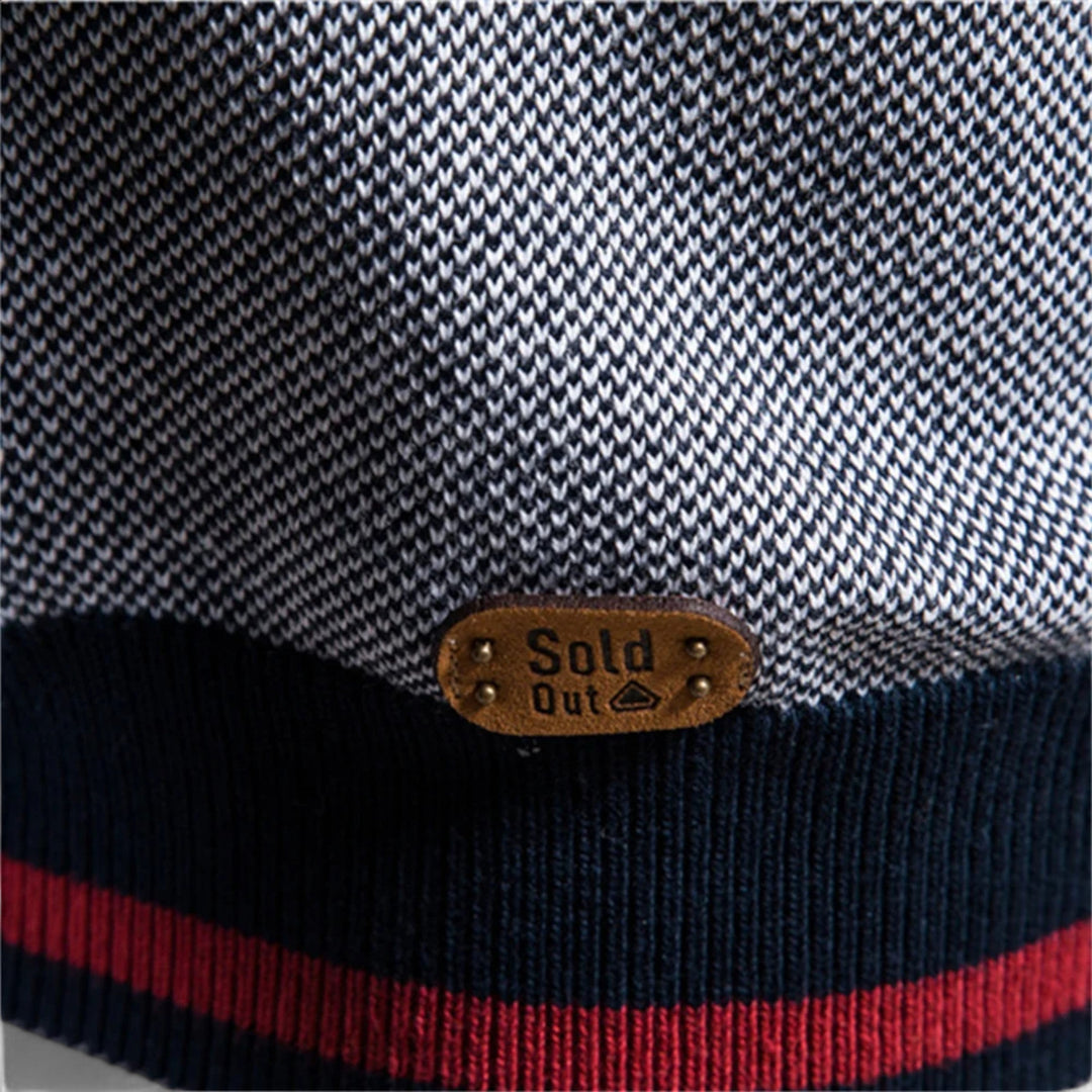 Zayn | Eleganter Herren-Strickpullover mit Reißverschluss