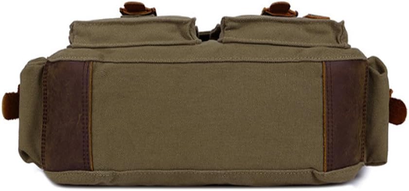 Gelsenkirchen | Vintage Canvas Messenger Laptop Tasche