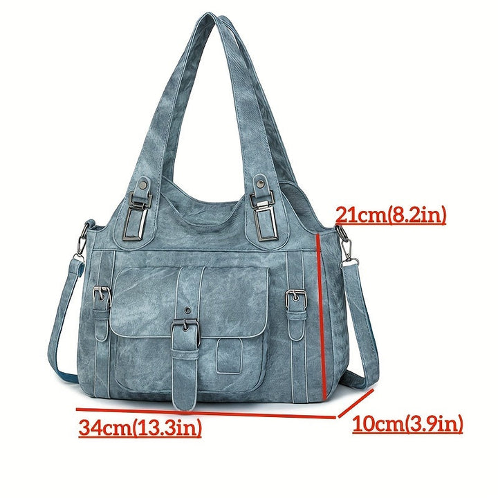Hvar | Vintage Tote Bag mit Funktionalität