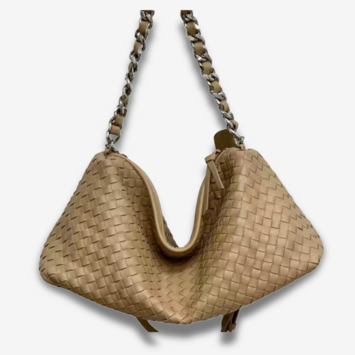 Nanchang  | Gewebte Leder‑Hobo‑Tasche