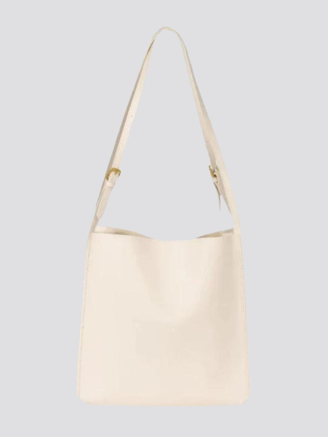 Goma | Halbmond-Schultertasche aus veganem Leder