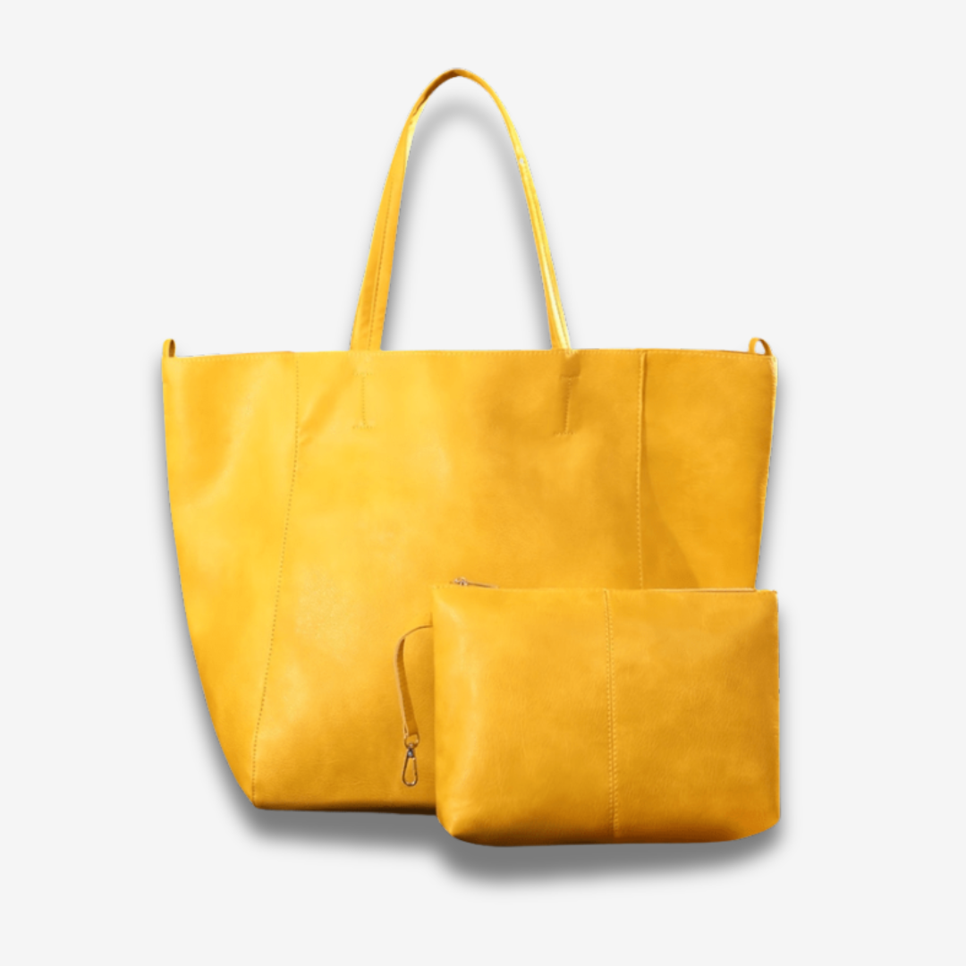 Norilsk  | Elegante Lederhandtasche mit Schulterriemen