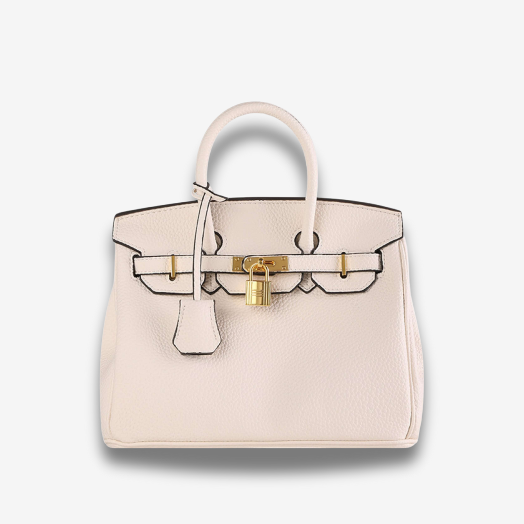 Kaunas | Strukturierte Power‑Handtasche in Leder