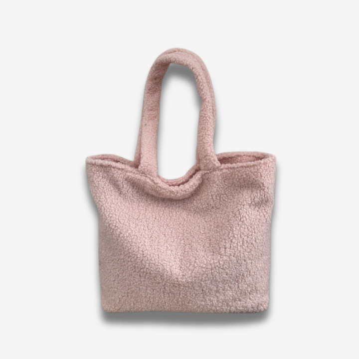 Kassel | Fluffige Teddy Schultertasche
