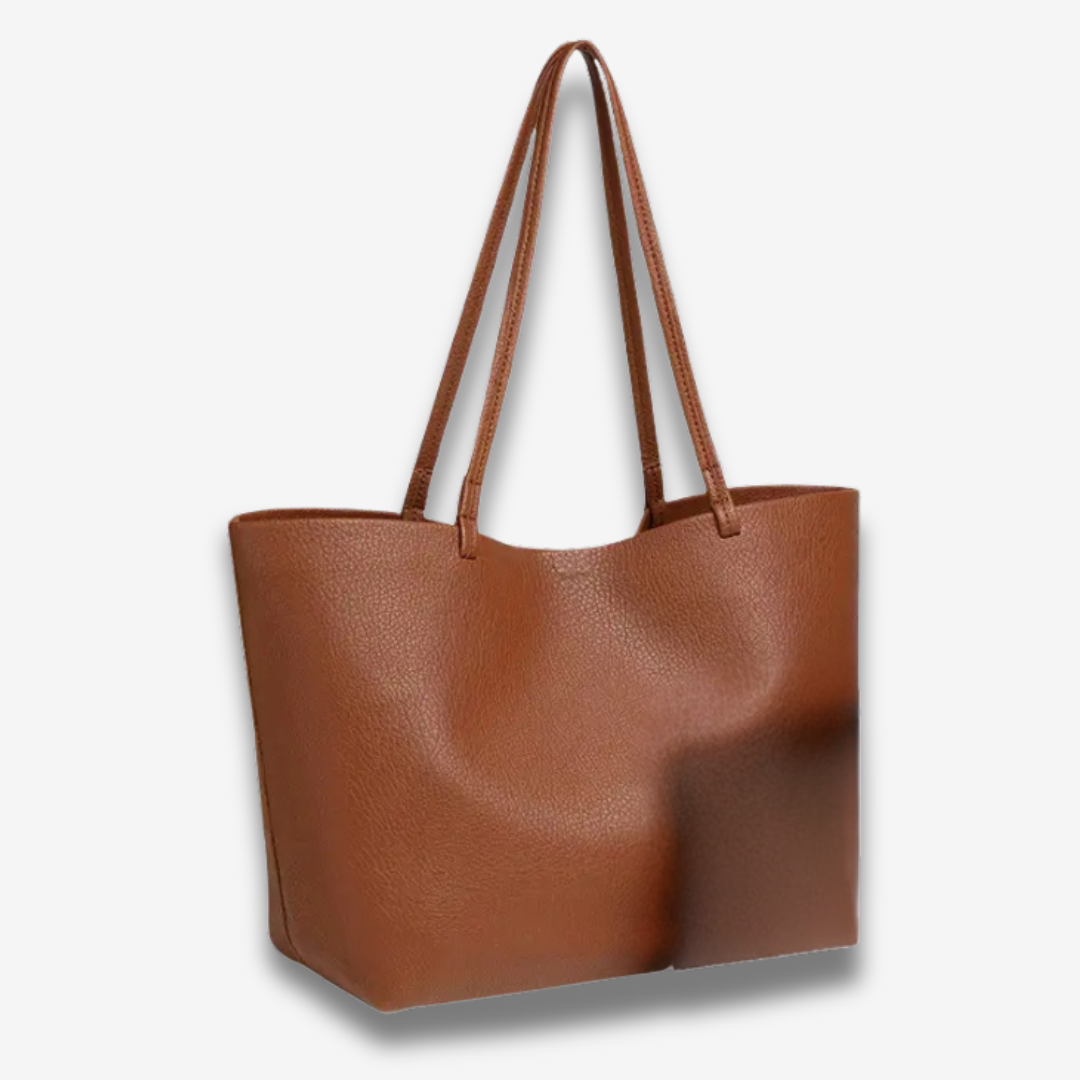 Lübeck | Elegante Leder Tote Bag