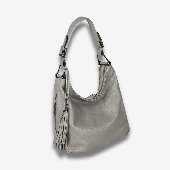 Saskatoon | Roter Leder Hobo Bag