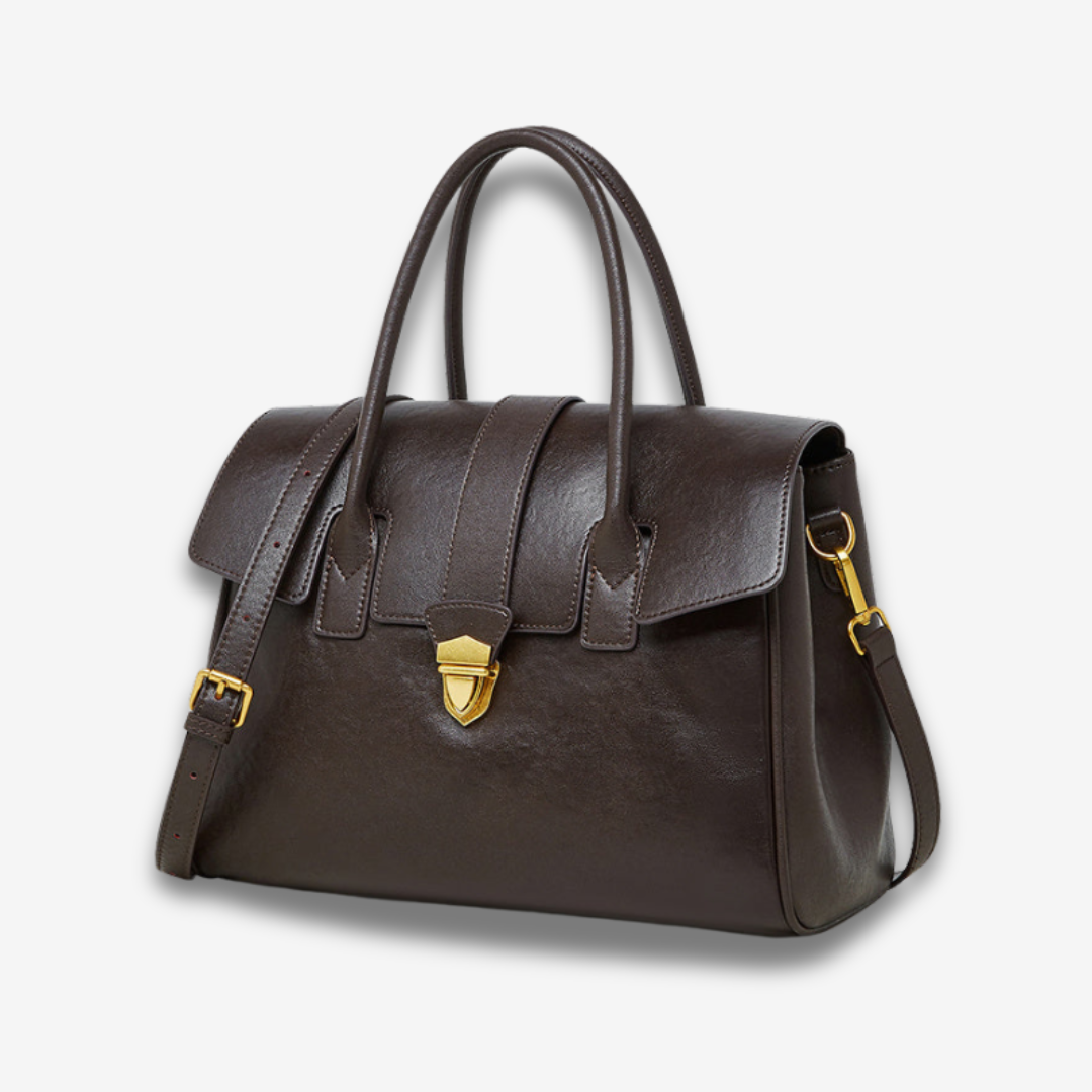 Guilin | Klassische Leder‑Satchel