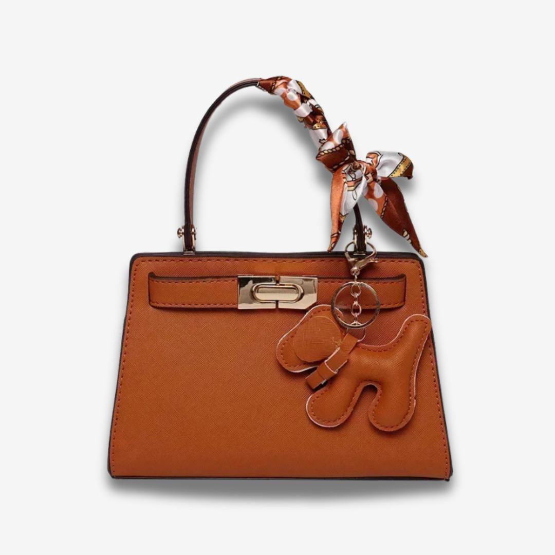 Kisangan | Strukturiertes Mini-Handbag mit Charme