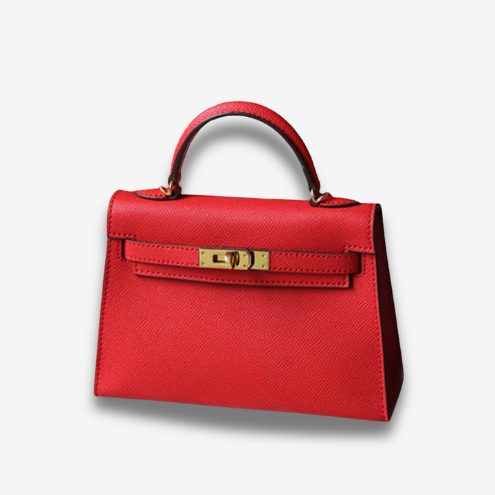 Aalborg | Kleine Trage‑Satchel in veganem Leder