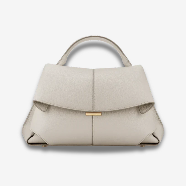 Gweru | Strukturierte Ledertasche mit Schnalle